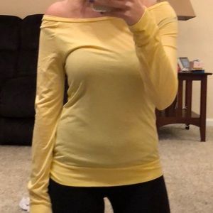 COPY - Bright yellow long-sleeve top!